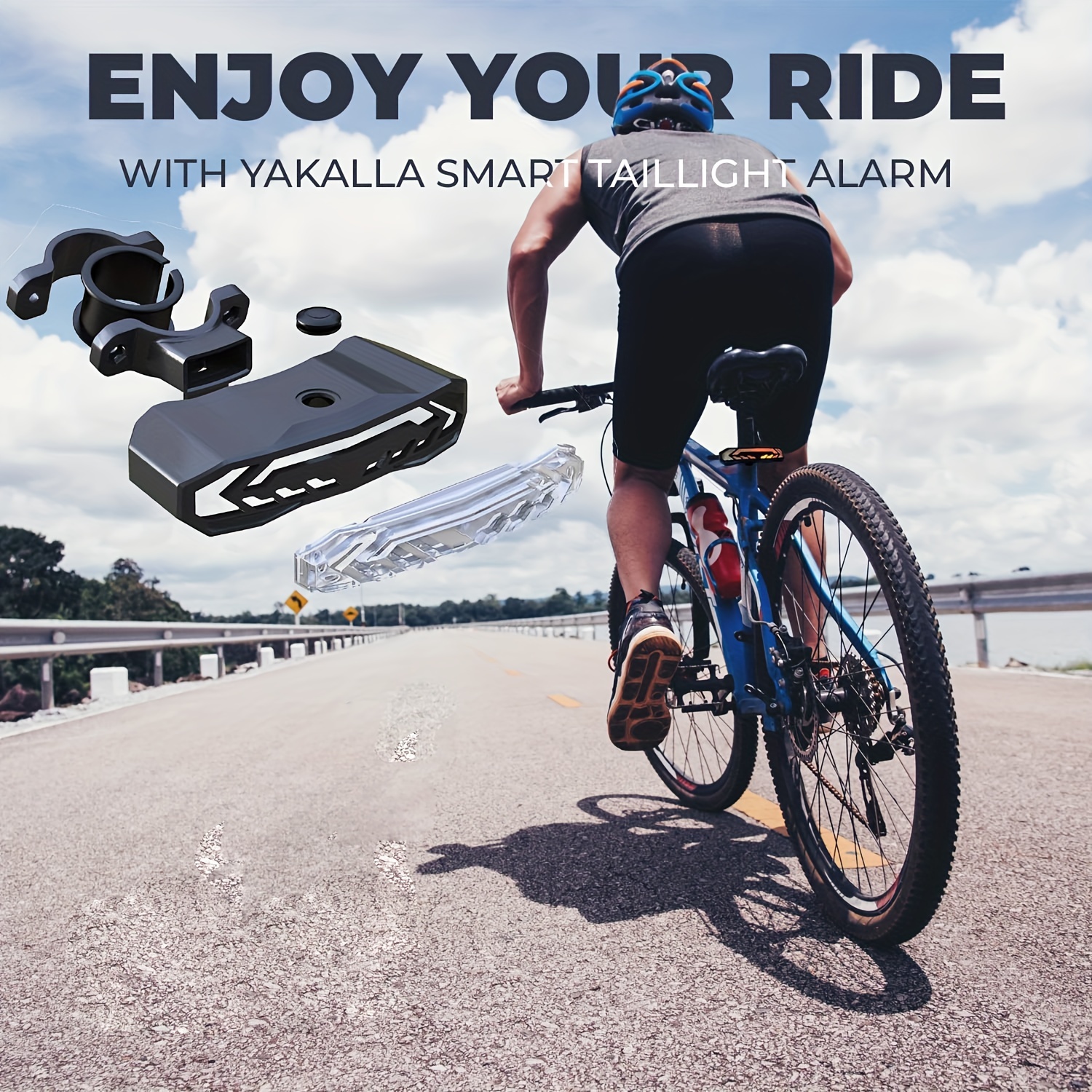 Comprar Luz trasera de bicicleta ultrabrillante, resistente al agua,  recargable por USB, luz trasera LED para bicicleta de montaña o de  carretera