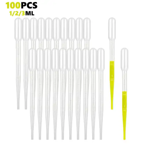 Curved Straight Glass Pipette Pipet Eye Liquid Droppers - Temu