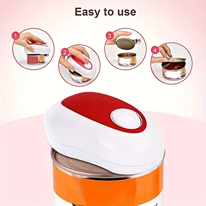 Electric Can Opener, Oragerju Rechargeable Can Openers, Upgraded Blade  Replaceable, One Touch Hand Free for Any Can Shape, Automatic Cordless Can