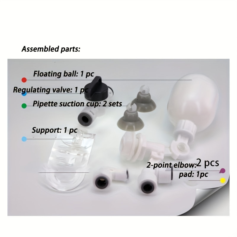 Automatic Aquarium Water Changer Kit Free Float Ball Valve - Temu