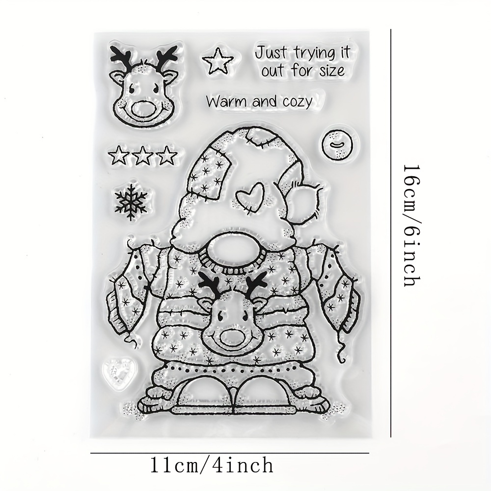 Gnome for Christmas Clear Stamps