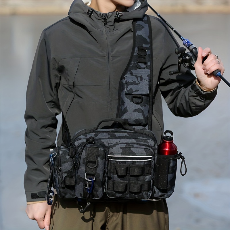 Men's Multi functional Outdoor Fishing Backpack Camping - Temu