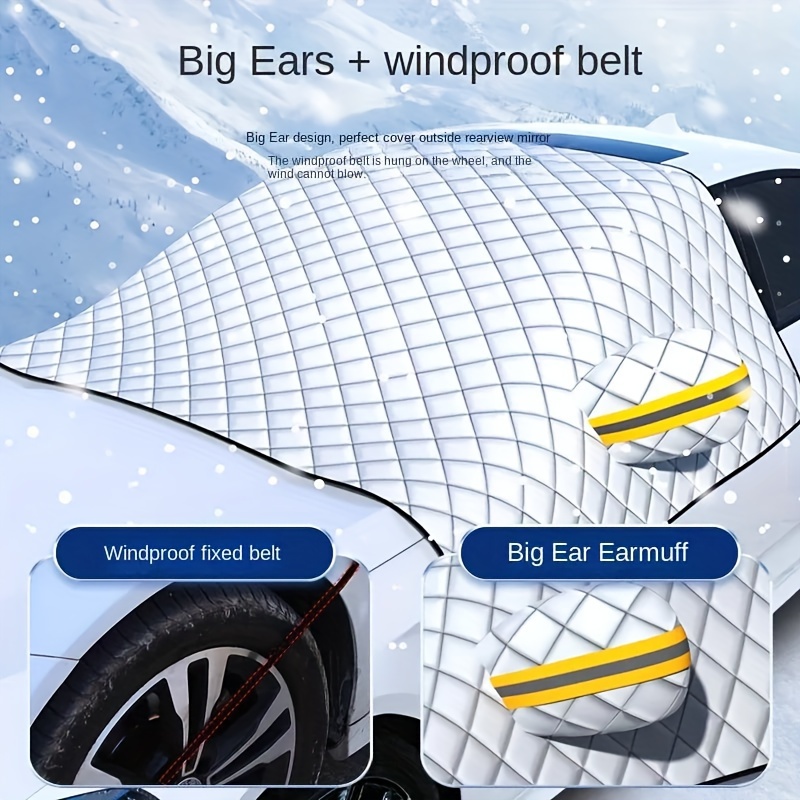 Magnetisches Auto SUV Windschutzscheibenabdeckung Schild Schneeschutz