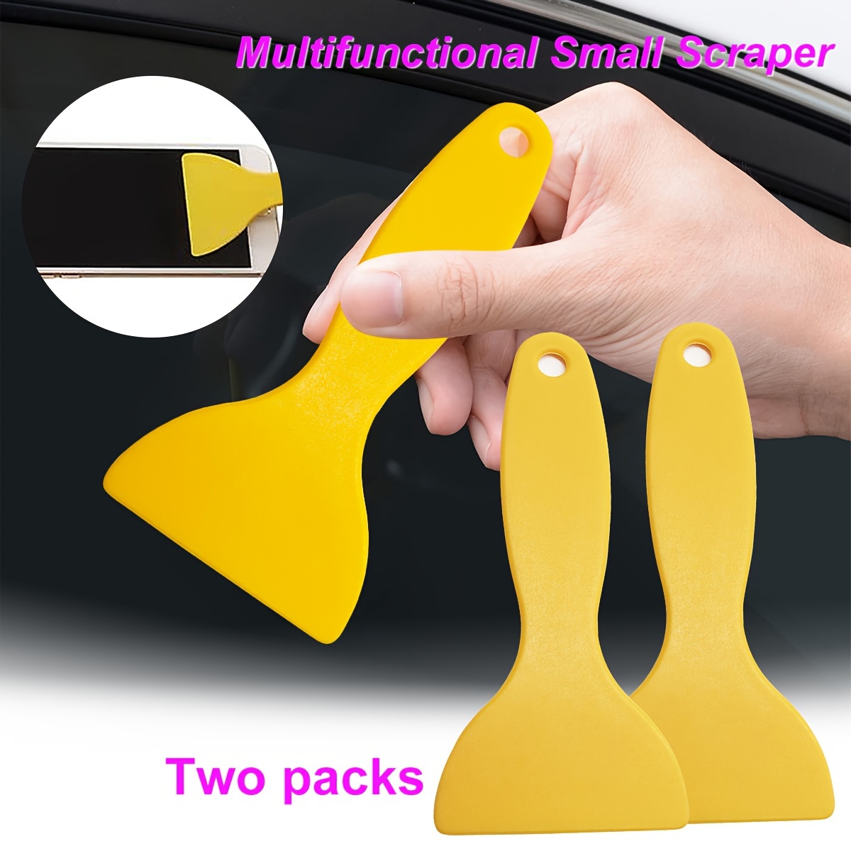 sticker scraper Car Film Sticking Tool Plastic Adhesive Remover