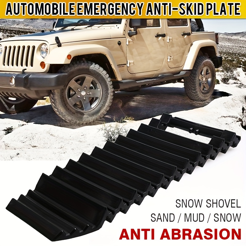  Car Wheel AntiSkid Pad, Keenso NonSlip Emergency Tire Traction  Mat Plate for Snow Mud Ice Sand Universal (1PCS) Anti-Slip Chains :  Automotive