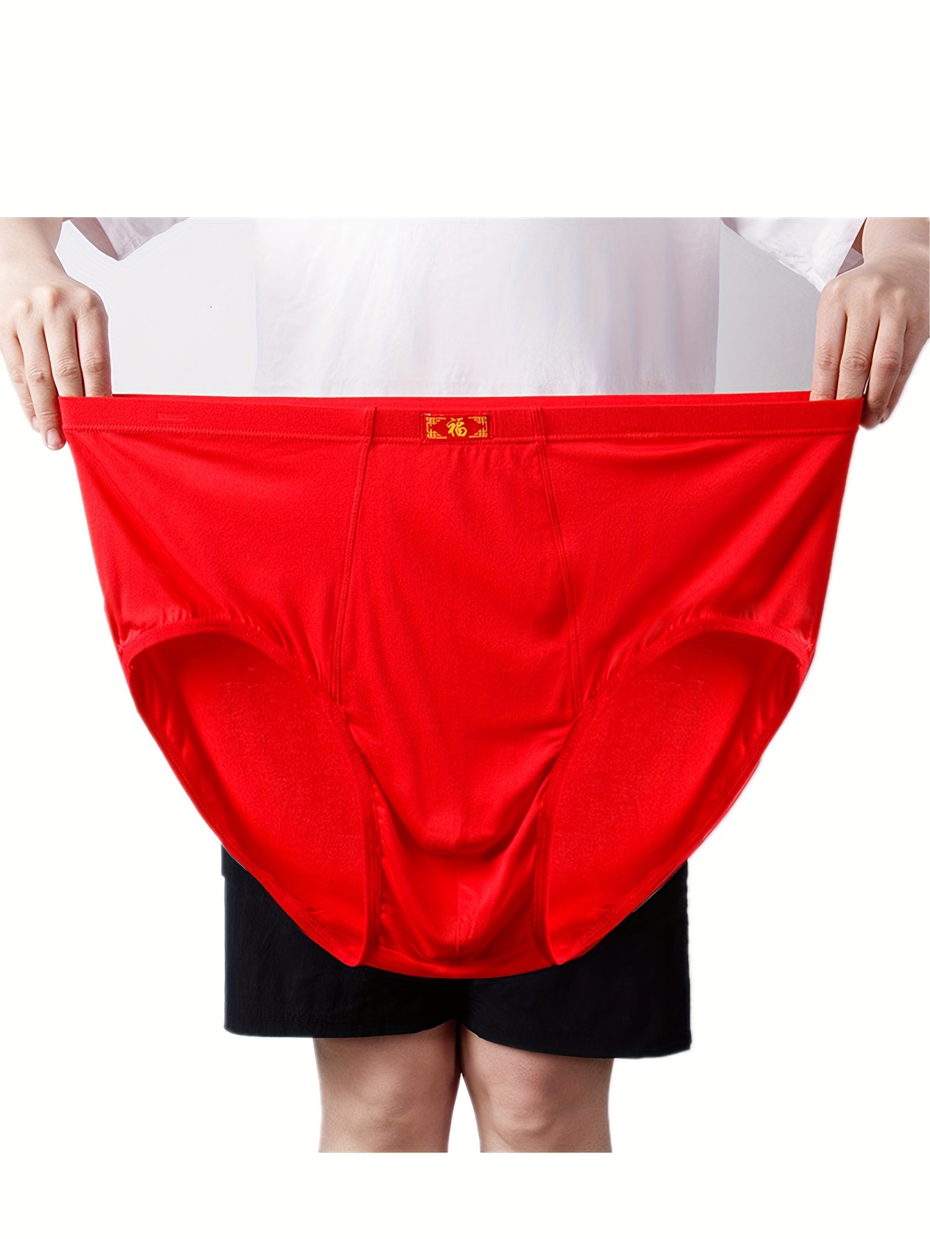 Men's Underwear Plus Size Modal Sweat Absorbing Breathable - Temu Canada