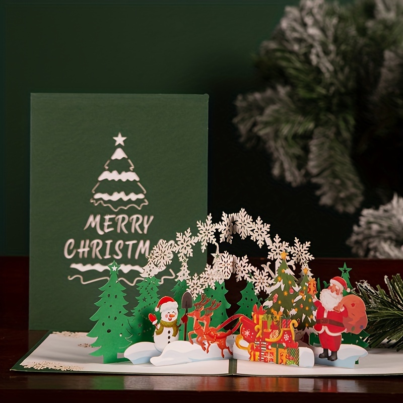 Carte et enveloppe cadeau - Joyeux Noël