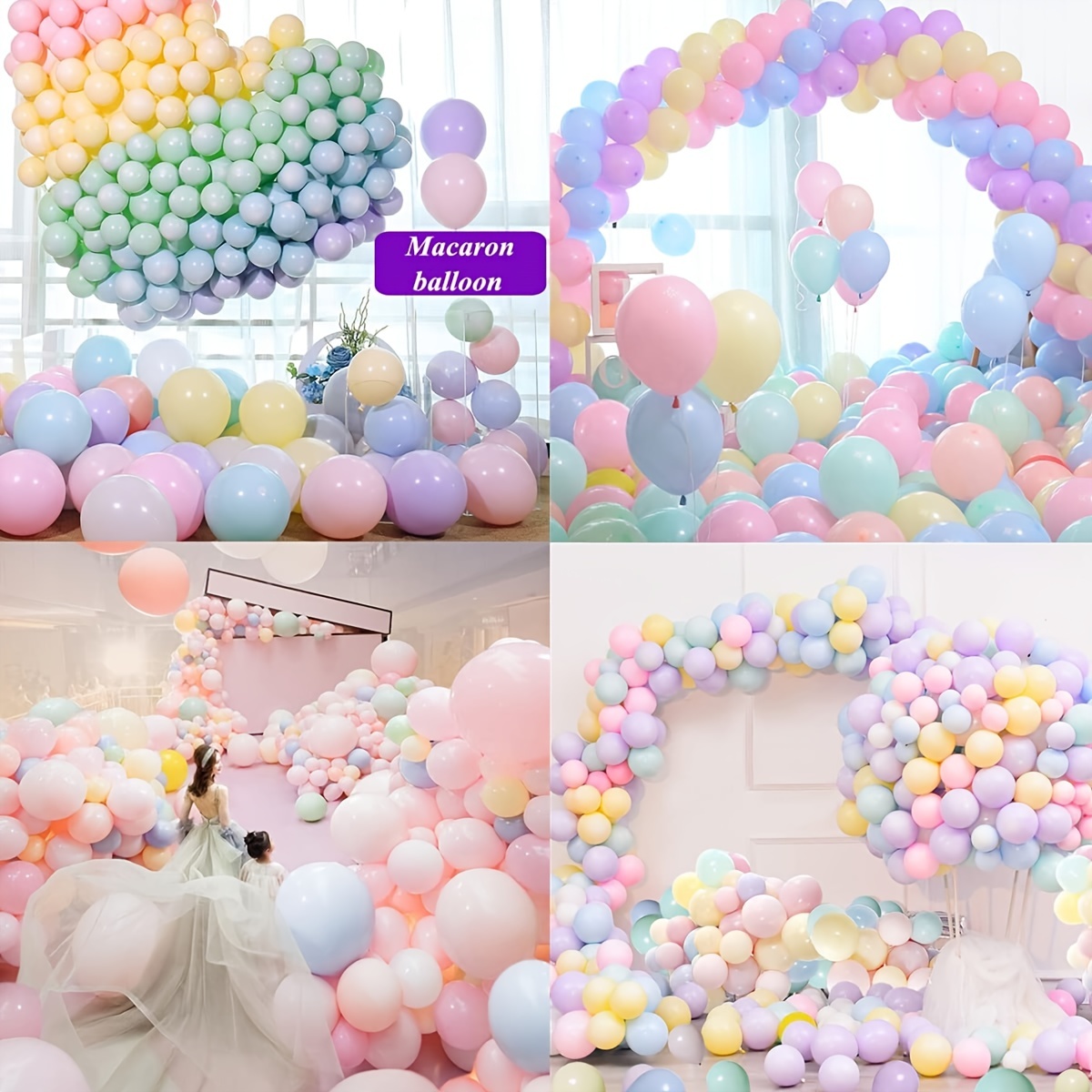 5 Inch Mini Pastel Latex Balloons 200pcs Assorted Macaron Candy Colored  Latex Party Balloons For Wedding Birthday Baby Shower Party Decor Supplies  Arc