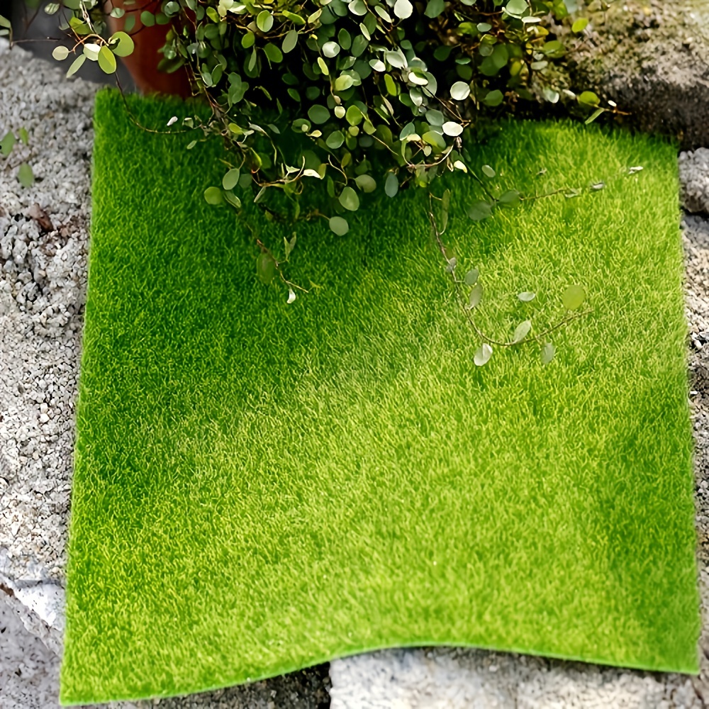 Artificial Moss Mat Fake Moss Grass Turf Diy Faux Moss Grass