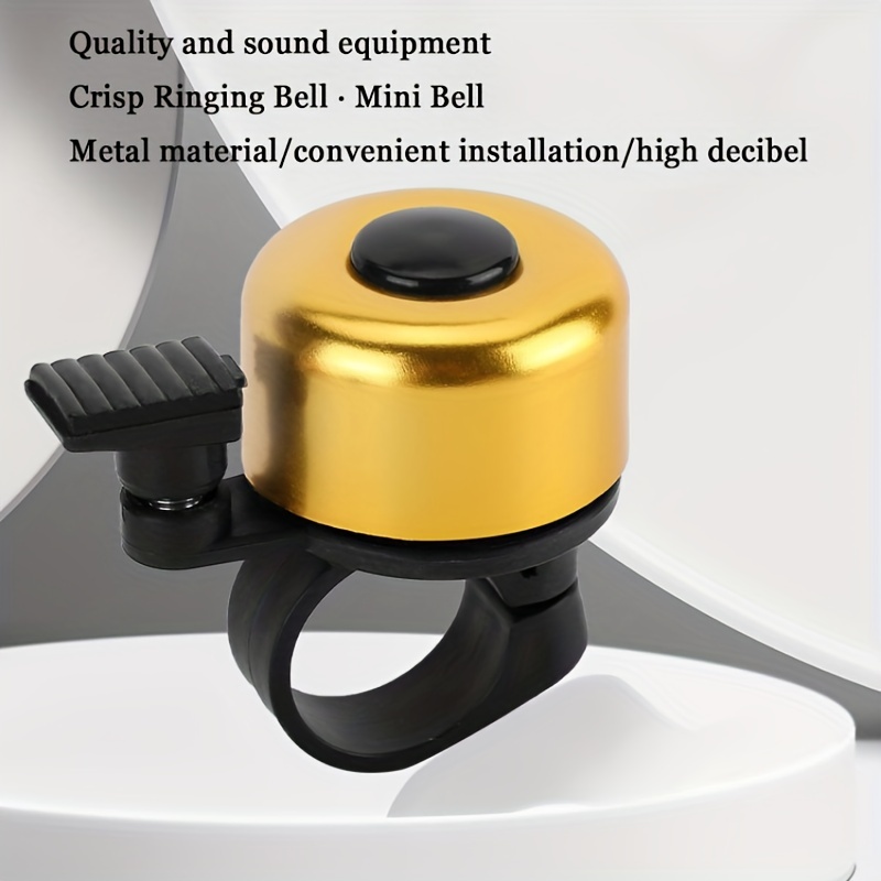 Alloy Mountain Bike Bell Flat Bell Aluminum Bicycle Bell