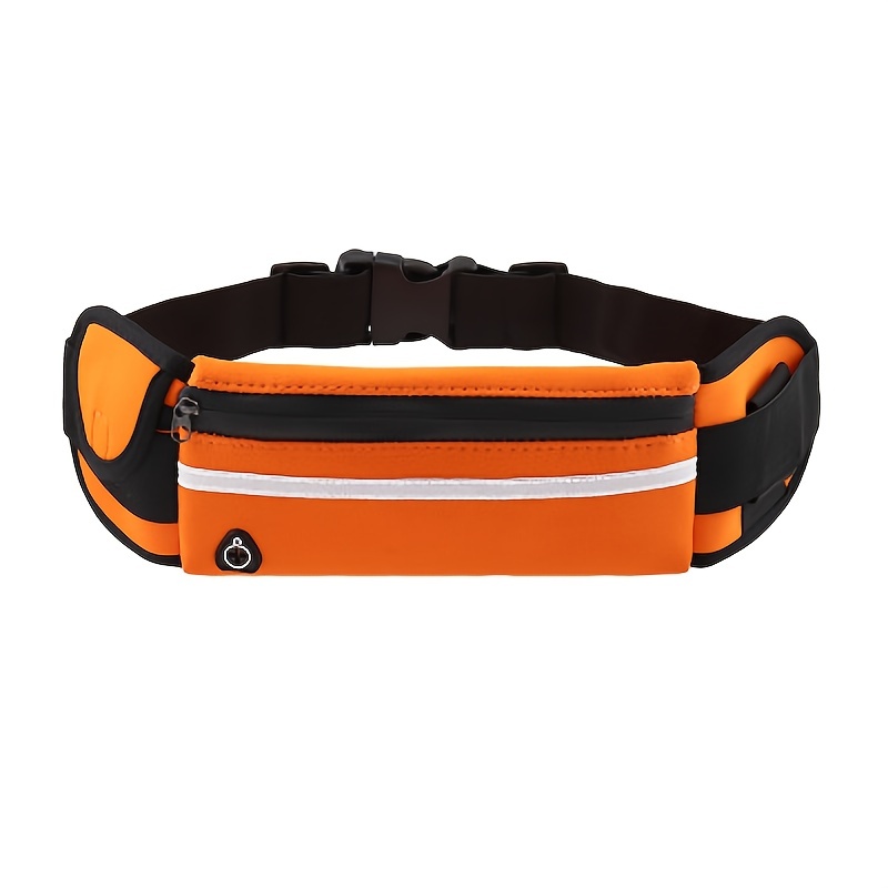 Reflective Fanny Pack Waist Bag with Bottle Holder