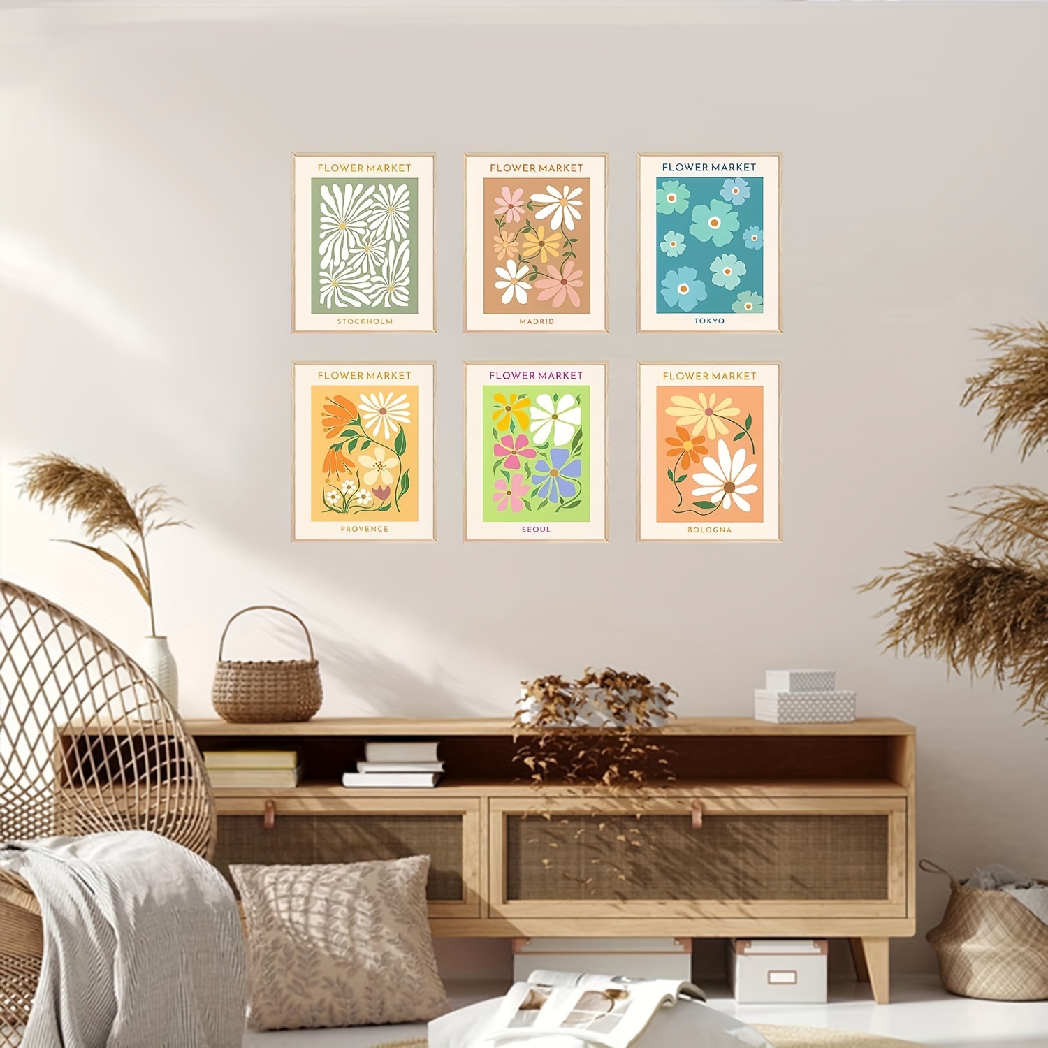 Floral art by Matisse Poster