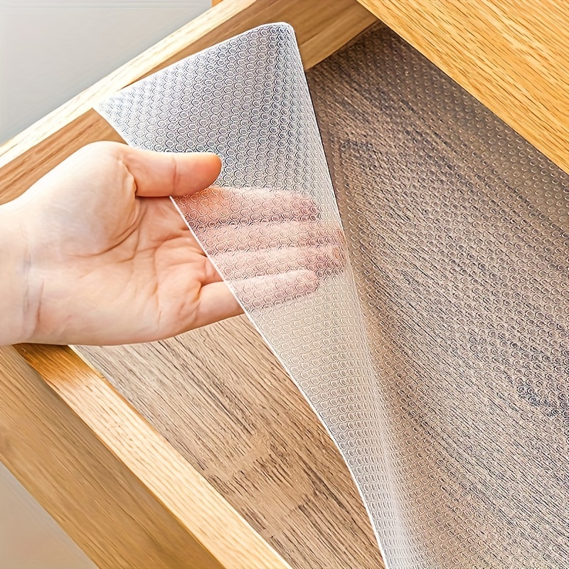 1pc Shelf Liner, Non-Adhesive Drawer Liners, Non-Slip Durable Mat, Easy To  Clean, For Kitchen Cabinets Desks Storage, Home Kitchen Supplies