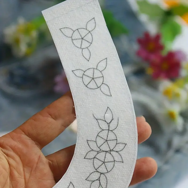 Water soluble Embroidery Stabilizers Pasted And Sewn With - Temu