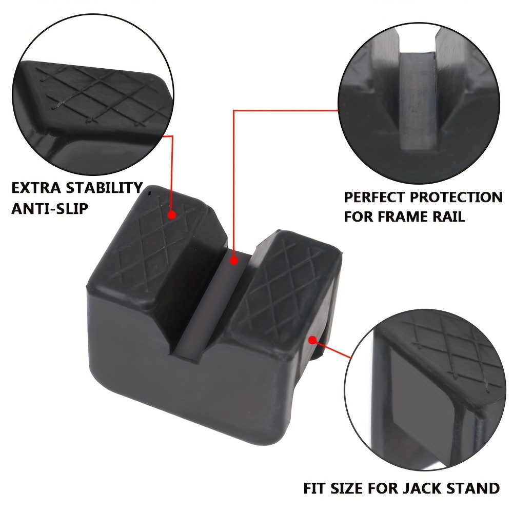 1pc Auto Gummi Jack Pad Rahmen Protector Adapter Jacking Pinch Weld Side  Lifting Disk - Industrie & Handel - Temu