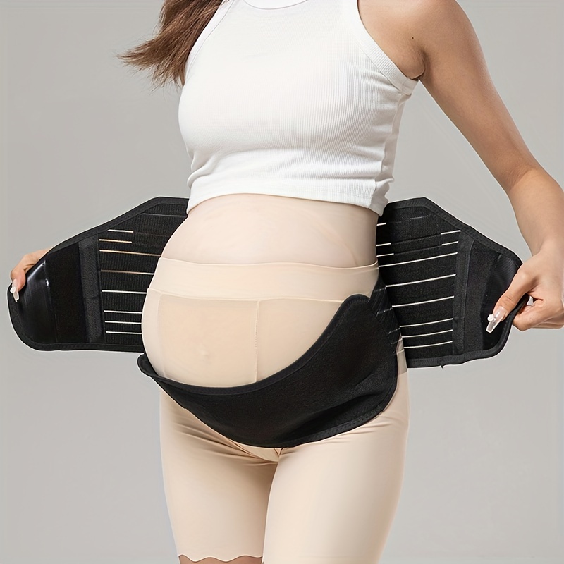Belly Band for Pregnancy, Pregnancy Belly Support Band - Maternity Belt for  Back Pain. Adjustable/Breathable Belly Support for Pregnancy. (Dark