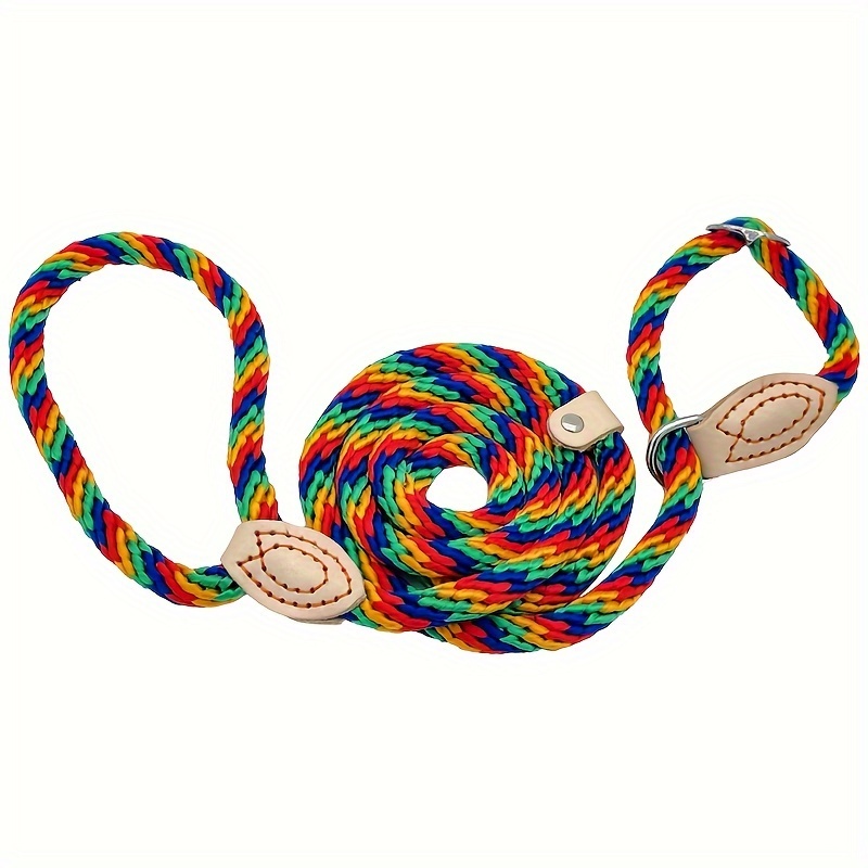 Heavy-Duty Braided Rope Dog Leash