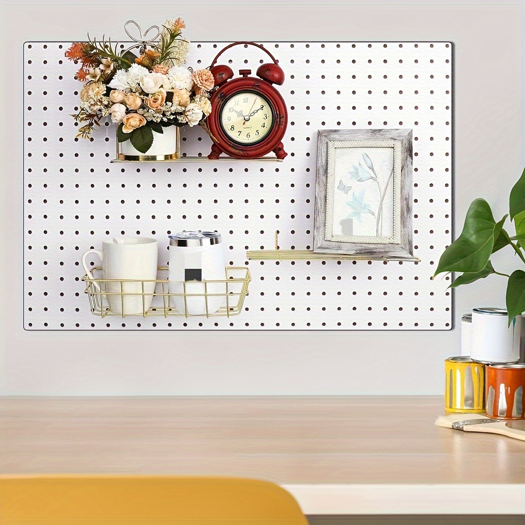 Shelf for Skadis Style Pegboards Various Sizes and Colors Pegboard