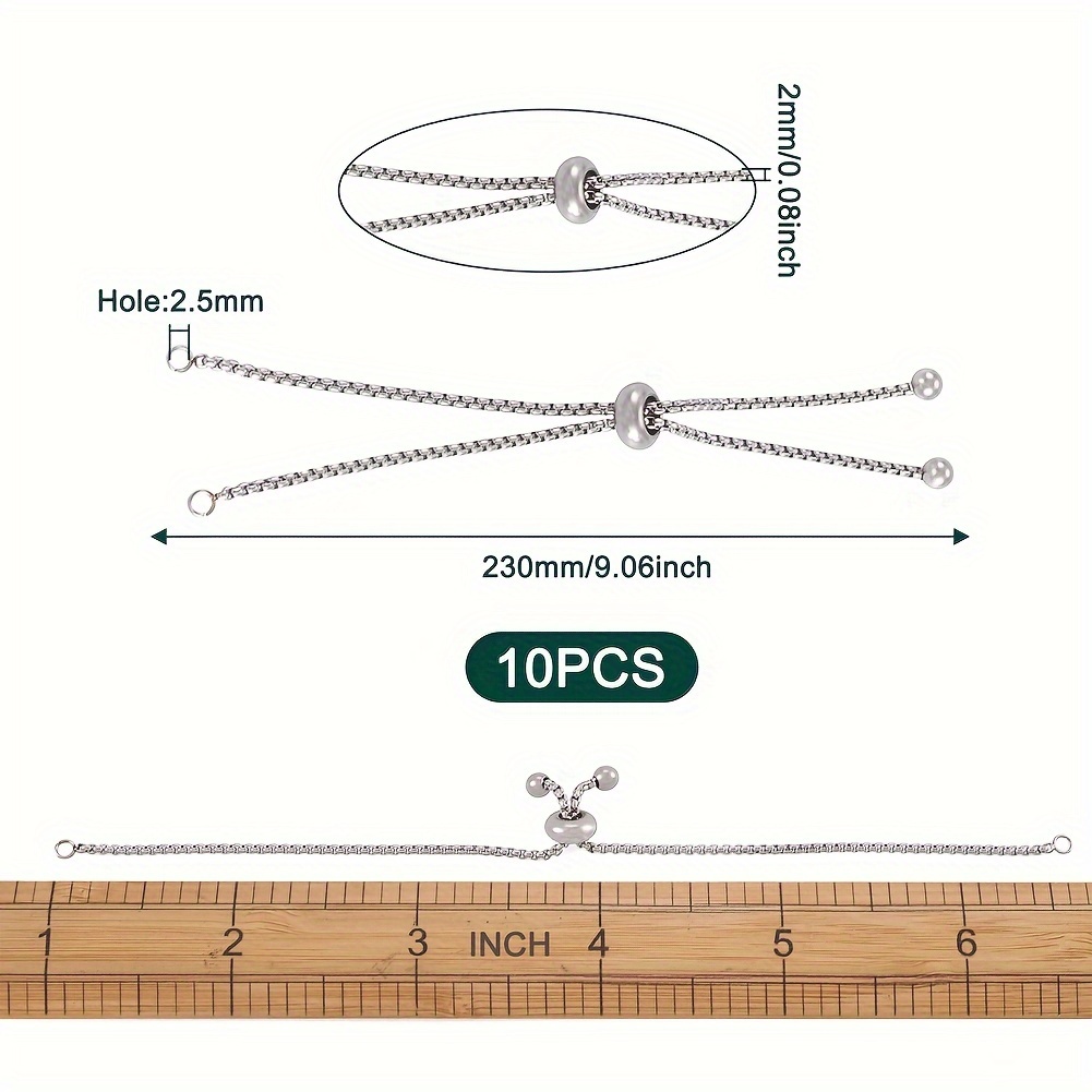 240/120pcs Bracelet Making Kit, Expandable Bracelet With Adjustable Metal  Wire Blank Bracelet, Inspirational Letter Pendant, Jewelry, Diy Craft Girl  Jewelry Loose Bracelet, Shop The Latest Trends