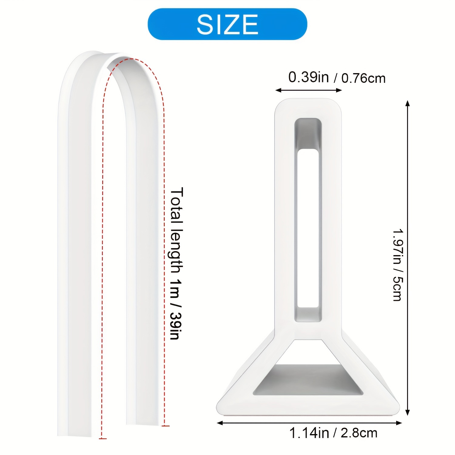 Shower Room Water Blocking Strip Bathroom Self adhesive - Temu