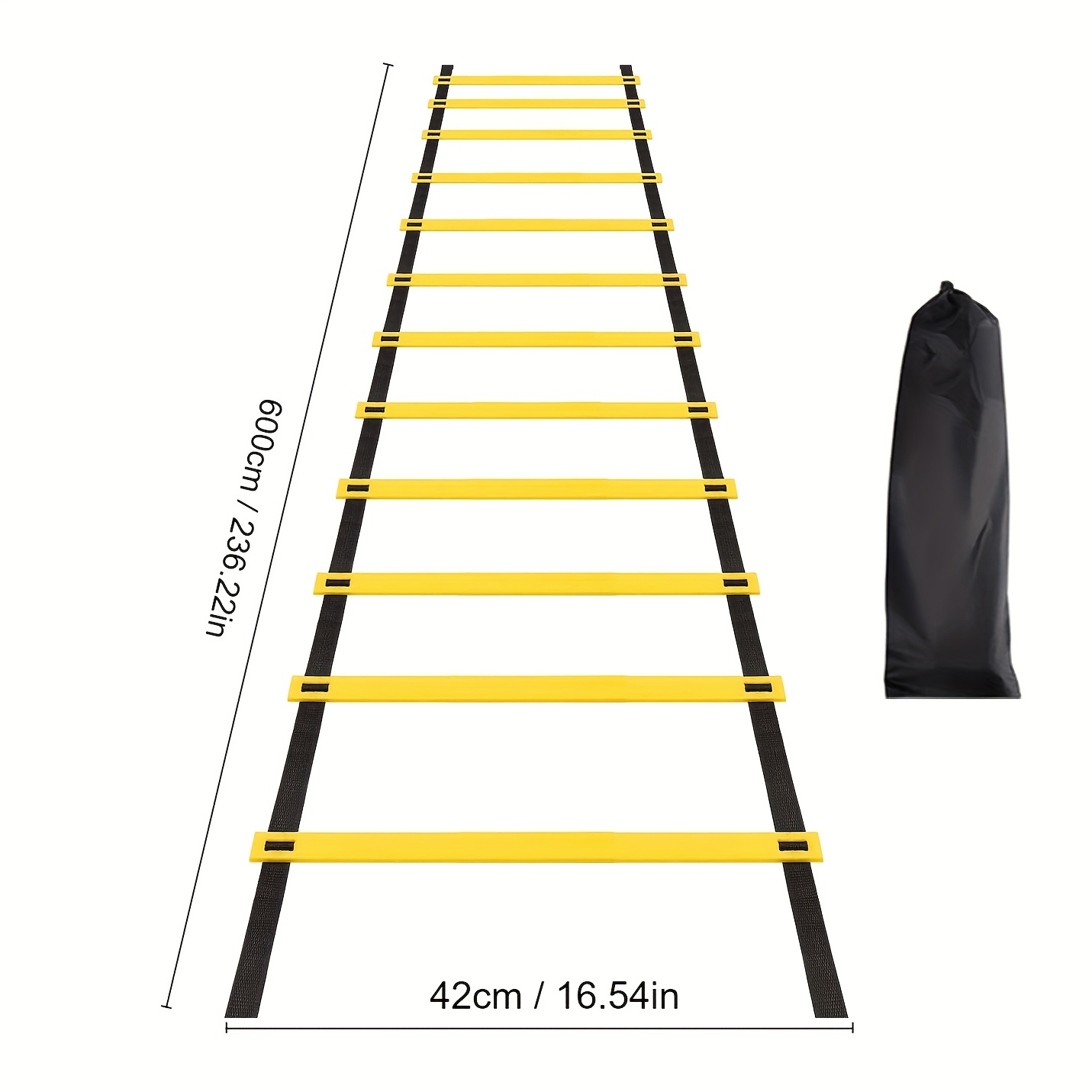 Agility Training Ladder Speed Training Ladder Carry Bag - Temu