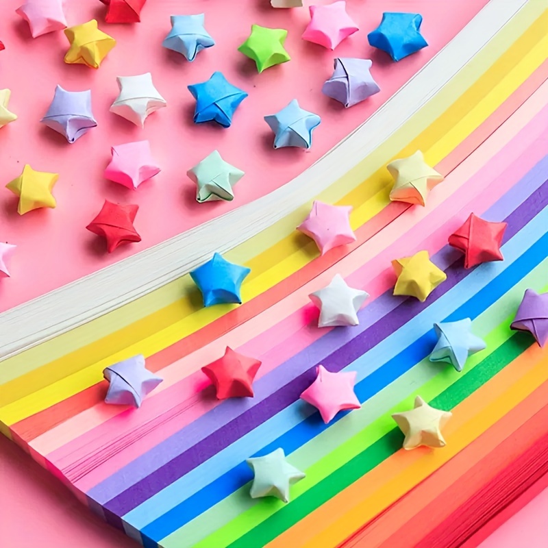 540sheets Origami Paper Stars Diy Hand Crafts Origami Lucky Star Paper  Folding Origami Star Paper Strips For Paper Arts Crafts,christmas,origami  Decoration, Today's Best Daily Deals