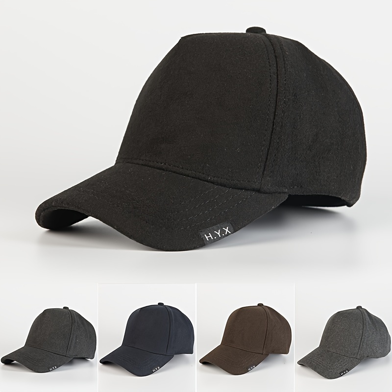 Gorras De Béisbol, Sombrero De Invierno, Gorra De Béisbol Para Hombre, Gorra  De Camionero De Lana