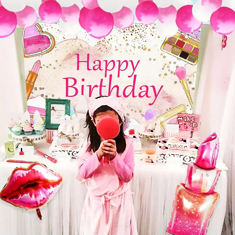 Makeup Birthday Party Decoration