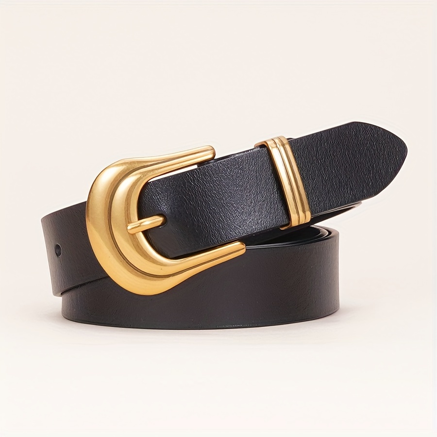 Final Sale Plus Size Oversized Clear Waist Belt with Gold Buckle -  ShopperBoard