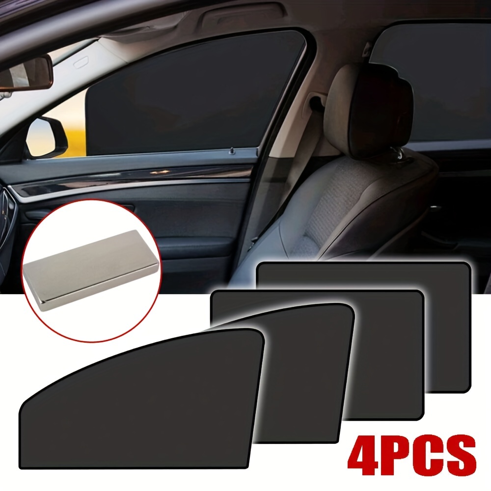 4 Stück Einziehbare Auto Fenster Sonnenschutz Vorhang Uv-schutz