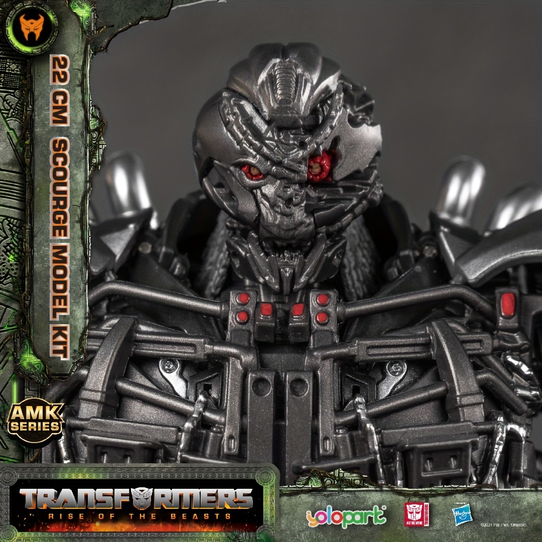 Transformers Toys Scourge Action Figure, Rise Of The Beasts, 8.66 Inch  Pre-assembled Model Kit Amk Series, Today's Best Daily Deals