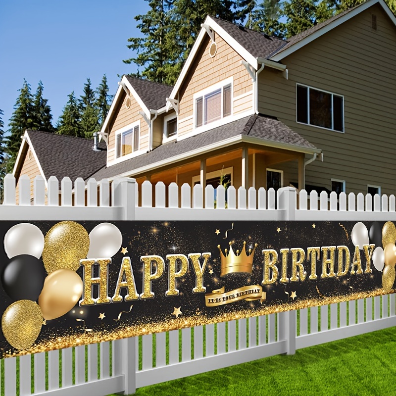 Birthday Party Banner Birthday Party Decoration Party Supply - Temu