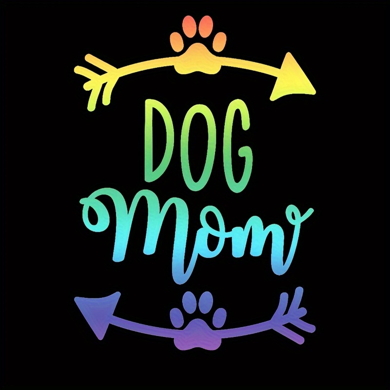 Dog Mom Decal Vinyl Car Sticker Cars Trucks Walls Laptop - Temu New Zealand