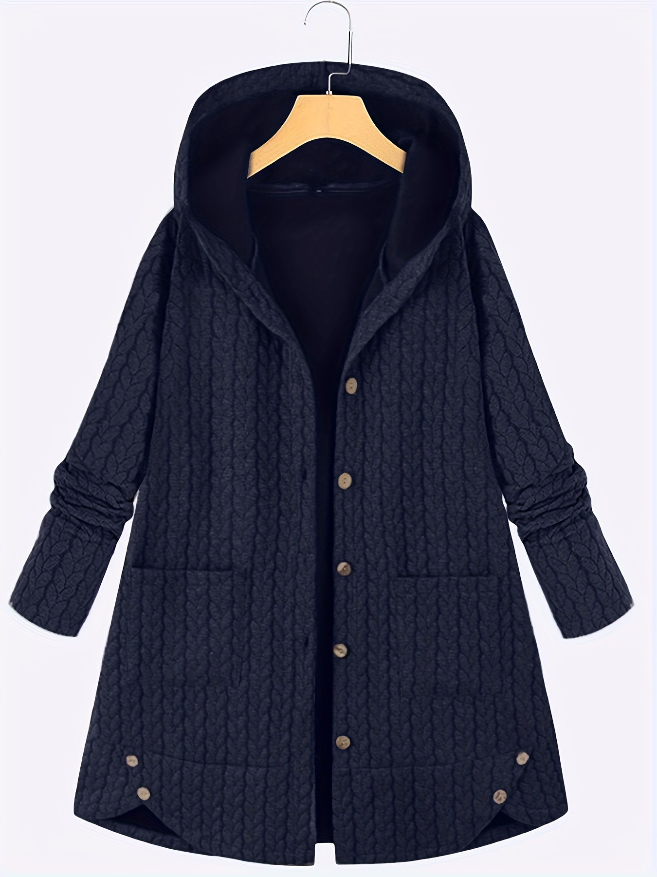 Long Hooded Winter Coats Womens - Temu