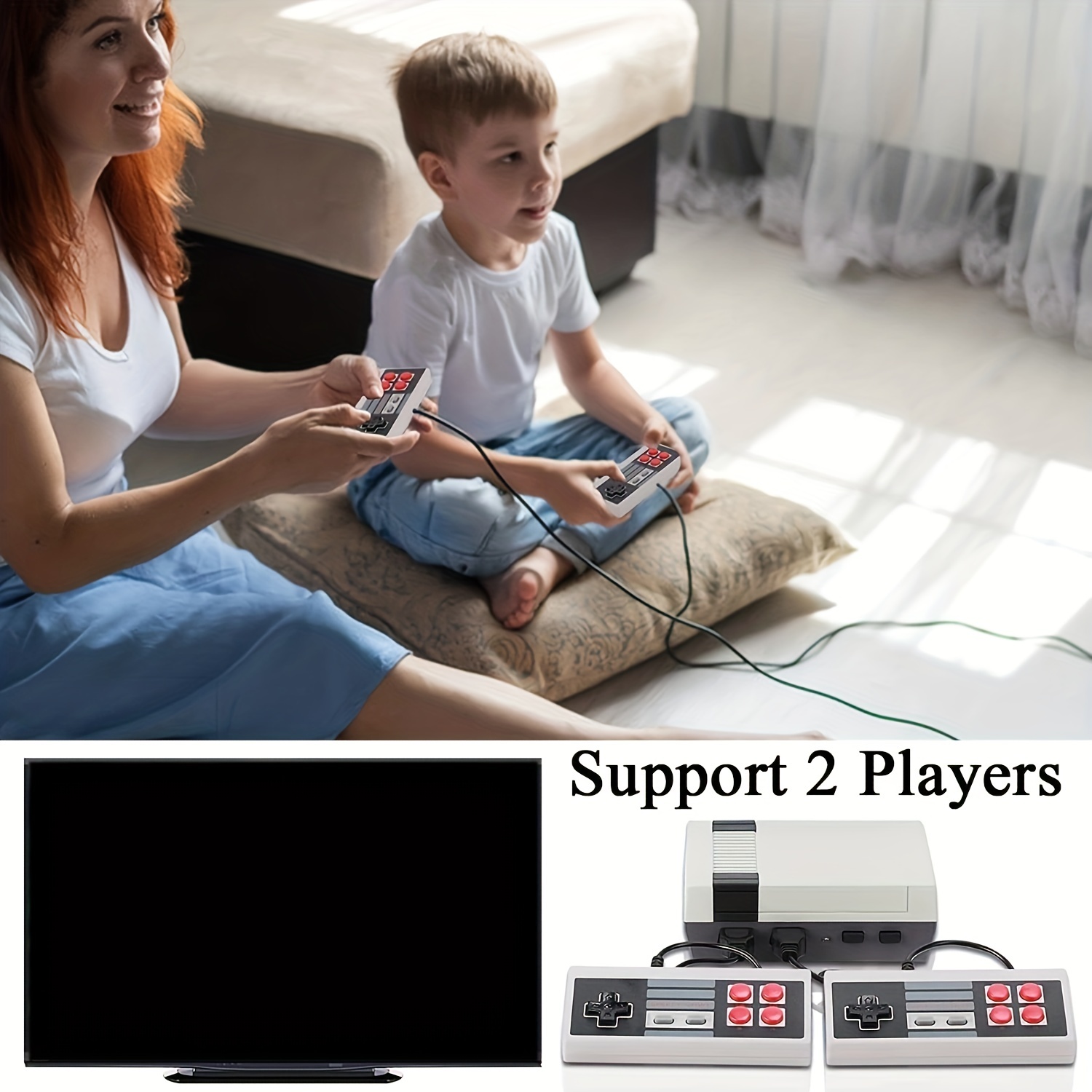 Classic Mini Game Console Childhood Game Consoles Built-in 620 Game 8-Bit  Console 