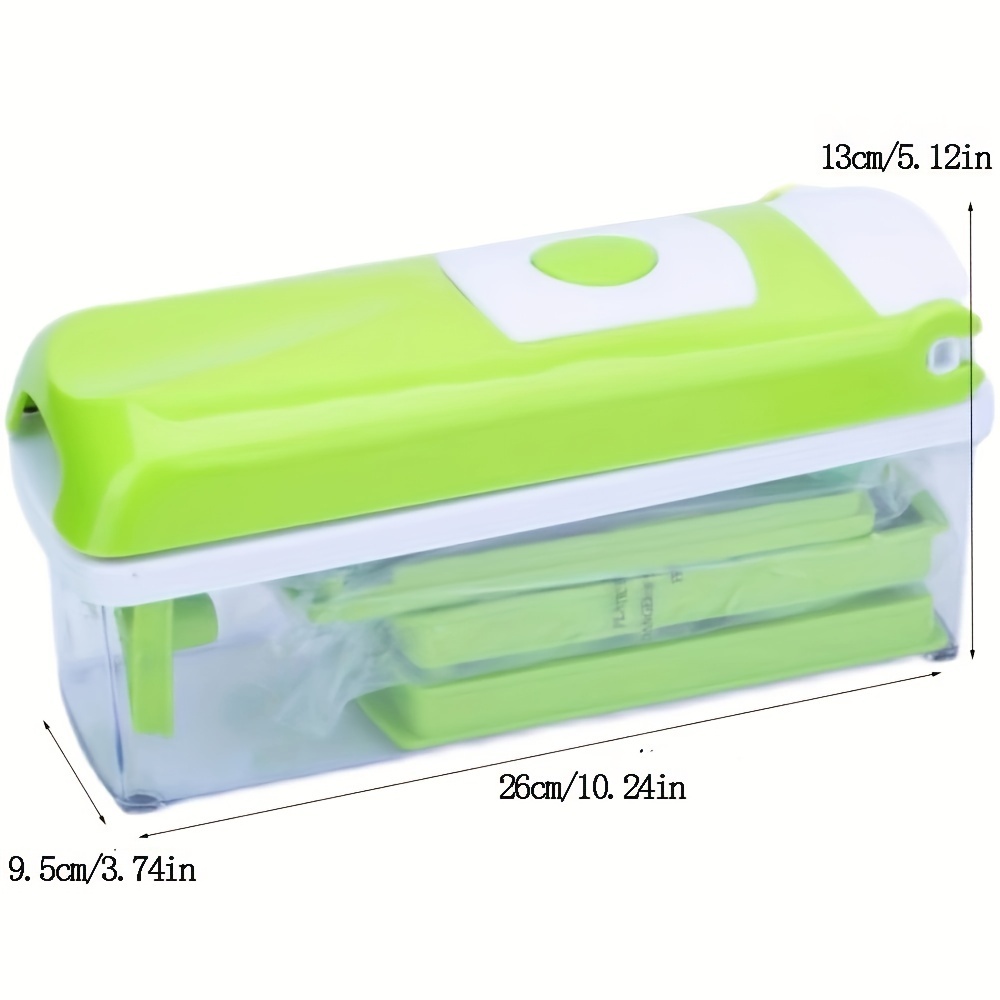 Nicer Dicer Plus Multi-Chopper Set Vegetable-Fruit Cutter/Slicer/Peeler