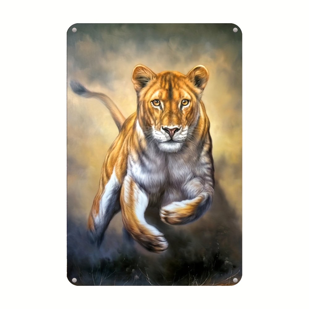 Plaque En Métal Vintage En Aluminium « Certaines Filles Viennent De