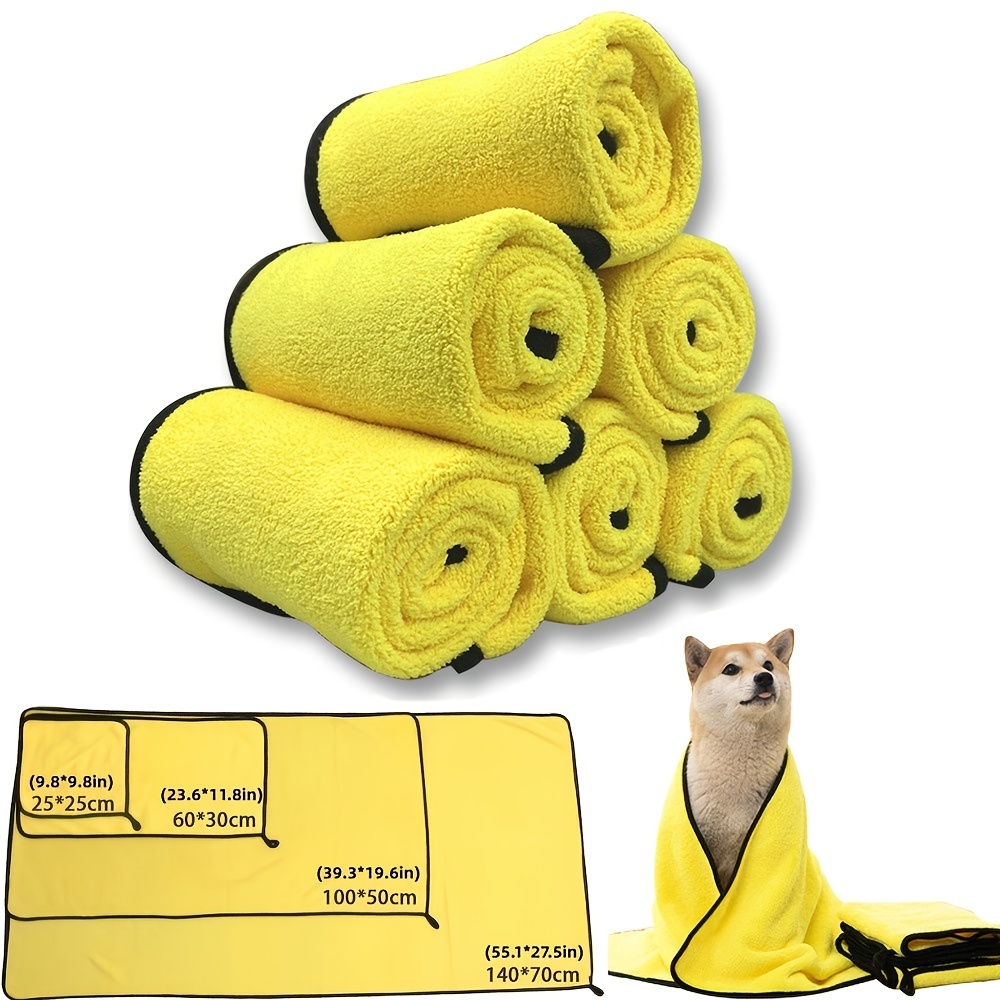 Super Absorbent Pet Towel Quick Drying Drying Towel Dog Bathing Towel Pet