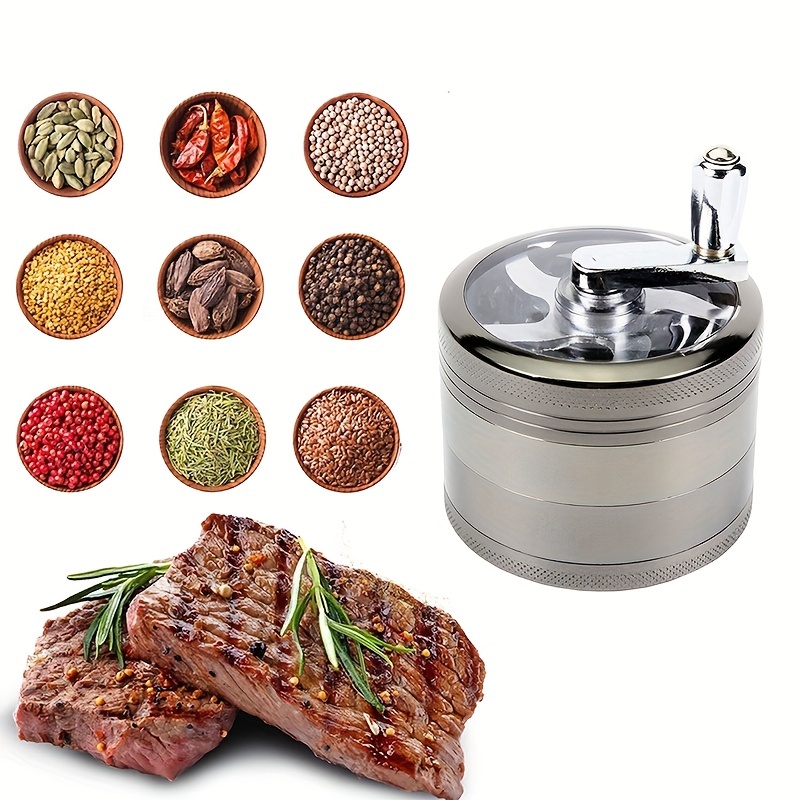 Hand Crank Spice Grinder Nut And Hard Spice Grinder For - Temu