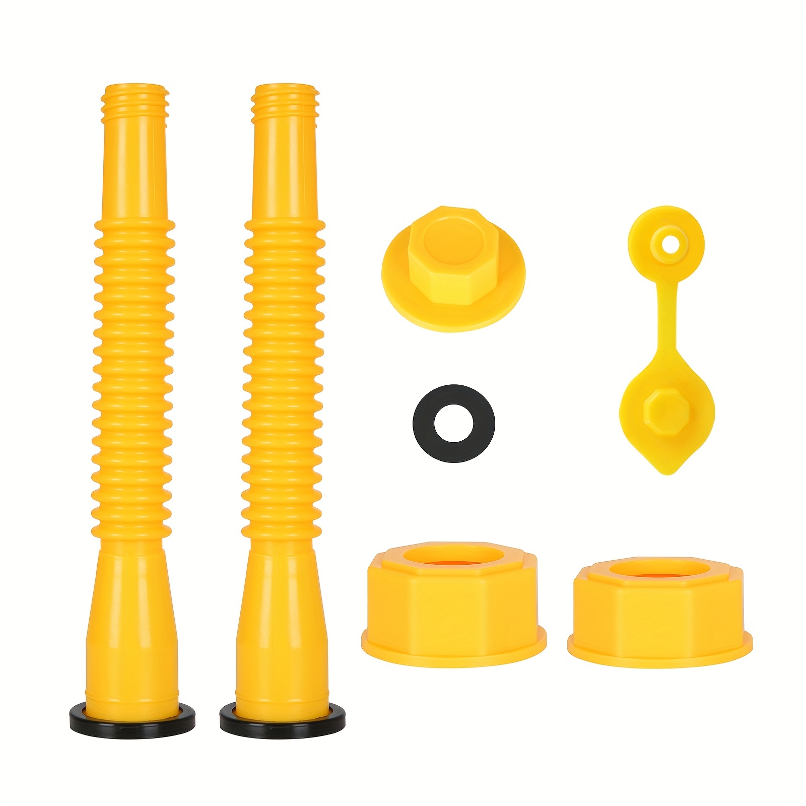 Gas Can Replacement Gas Can Spout Kit With Flexible Nozzles - Temu