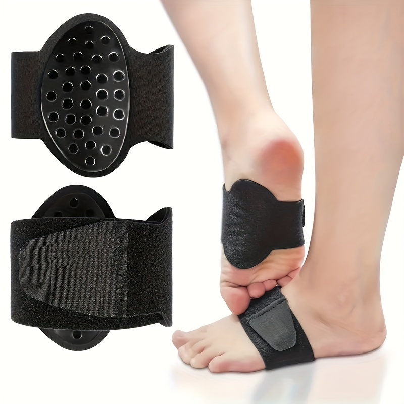 Copper Compression Adjustable Padded Arch Support - Orthopedic Brace - 2  Plantar Fasciitis Braces/Sleeves. Heel Spurs, Feet Pain Relief, Flat &  Fallen