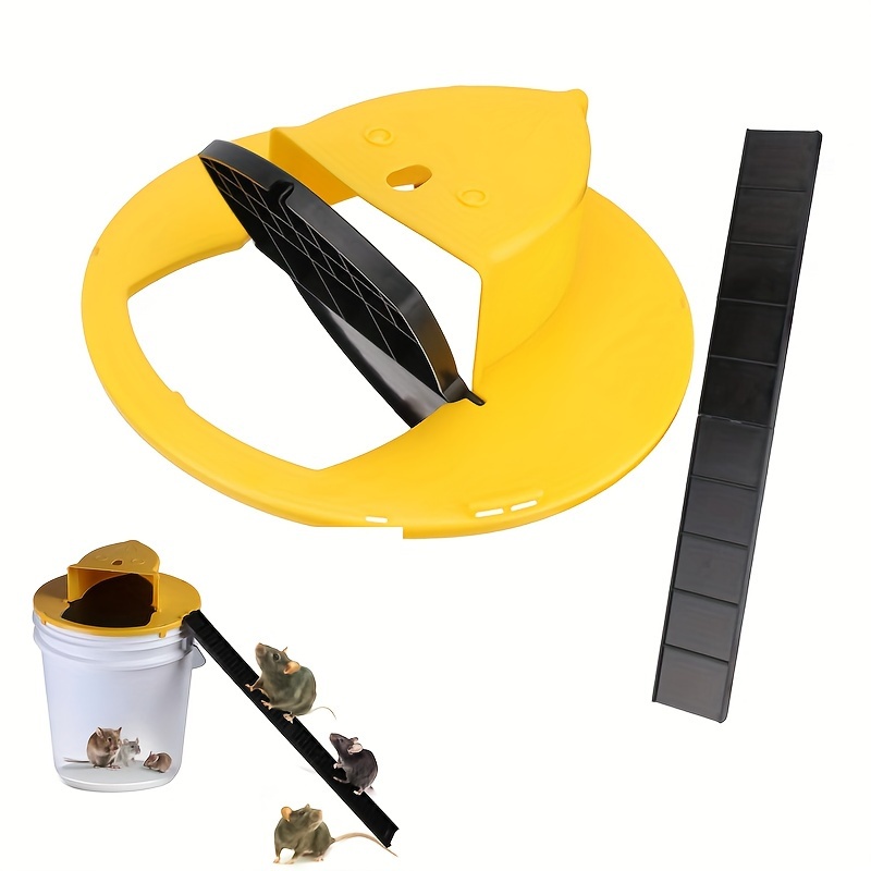 RinneTraps - Flip N Slide Bucket Lid Mouse Trap, Multi Catch, Auto  Reset, Indoor Outdoor, No See Kill