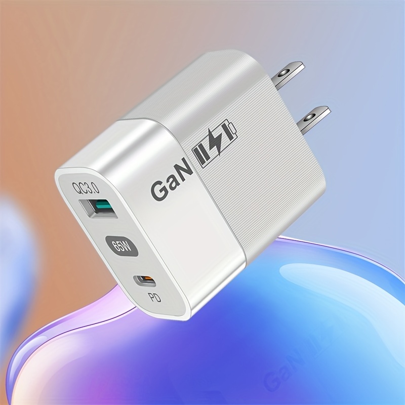65W Gan USB C Chargeur Charge Rapide 3.0 Type C PD - Temu Belgium