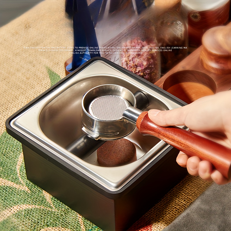Stainless Steel Espresso Coffee Accessory Coffee Knock Box Barista Tool  Coffee Accessory - China Hand Tool and Coffee Tamper price