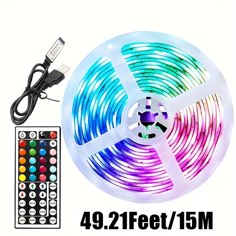 Tira Luz Led Rgb 5050 1 20 Metros 24 Teclas Control Remoto 5 - Temu