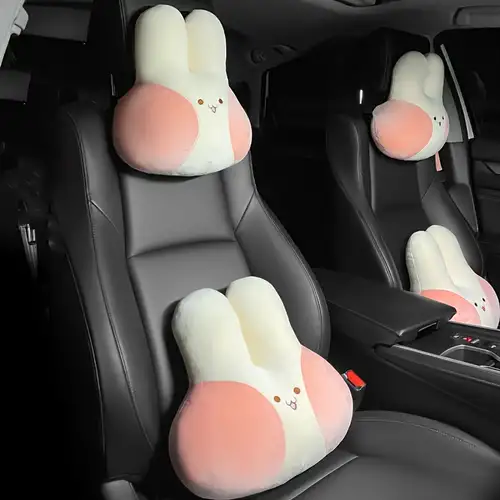 Auto Kopfstütze Nackenkissen, niedliche Karikatur Bequeme weiche Autositz  Kissen für das Fahren, Kopfstütze Kissen, Reisen und