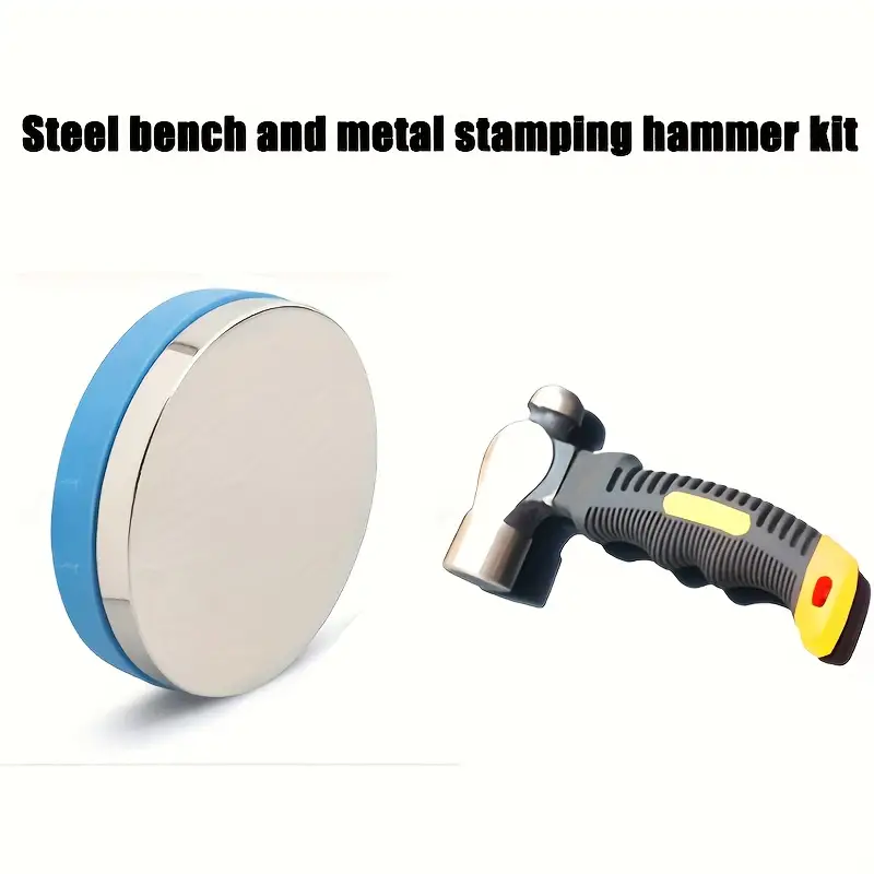Steel Workbench And Metal Stamping Hammer Kit No Rebound - Temu