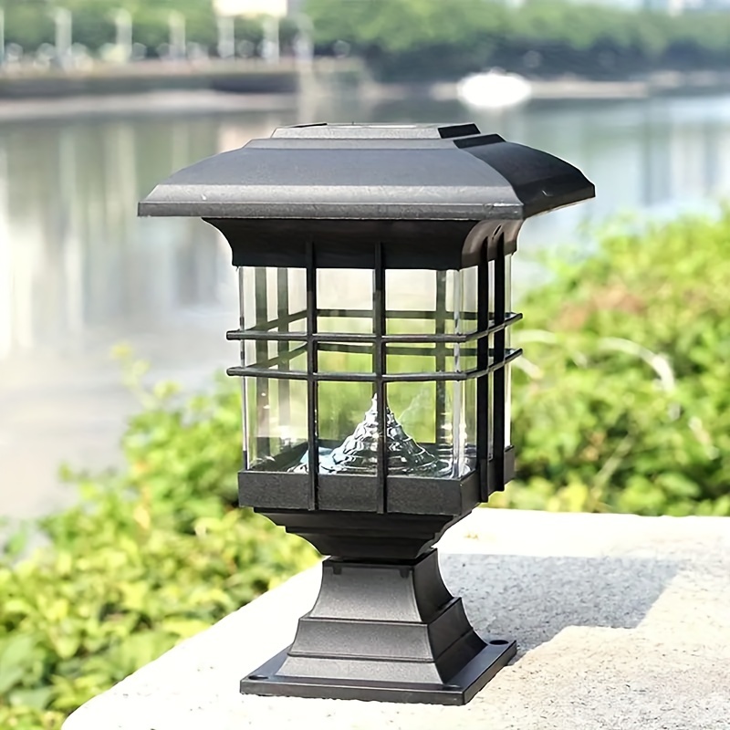 Support de lampe d'extérieur Poteau suspendu léger avec double crochets  pliables support de lumière pour piquet de sol NOUVEAU