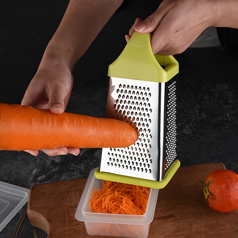 Box Grater Stainless Steel Vegetable Grater Multifunctional - Temu