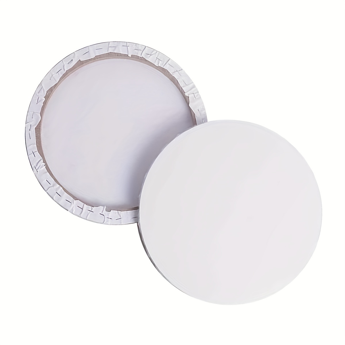 Canvas Painting Board Round Artist Boards Panels Panel Oil Stretched Blank  Acrylic Drawing White Circle Large